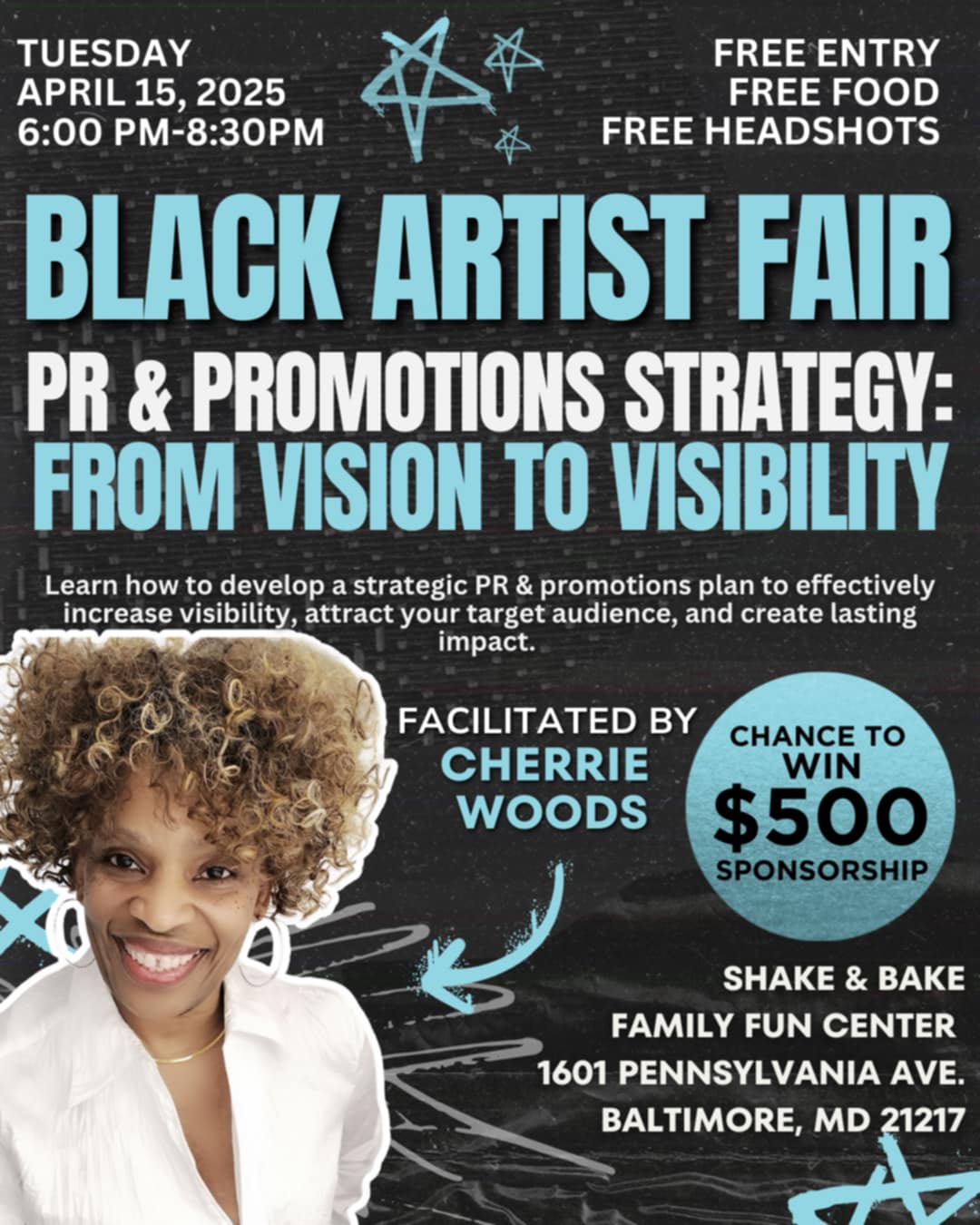 Black Artists Fair - Flyer
